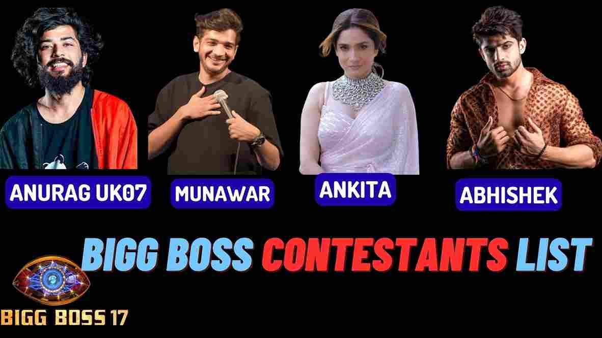 Bigg Boss 18 Contestants List Bigg Boss 18 Live