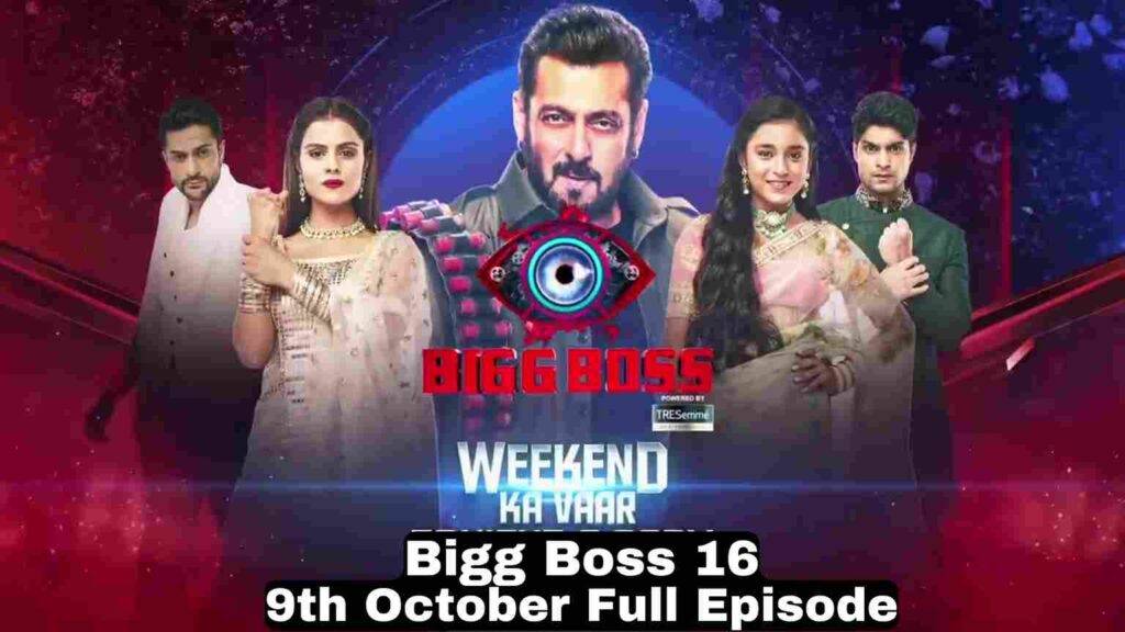 Salman Replaced as Host - Bigg Boss 16 9th October 2022 Full Episode ...