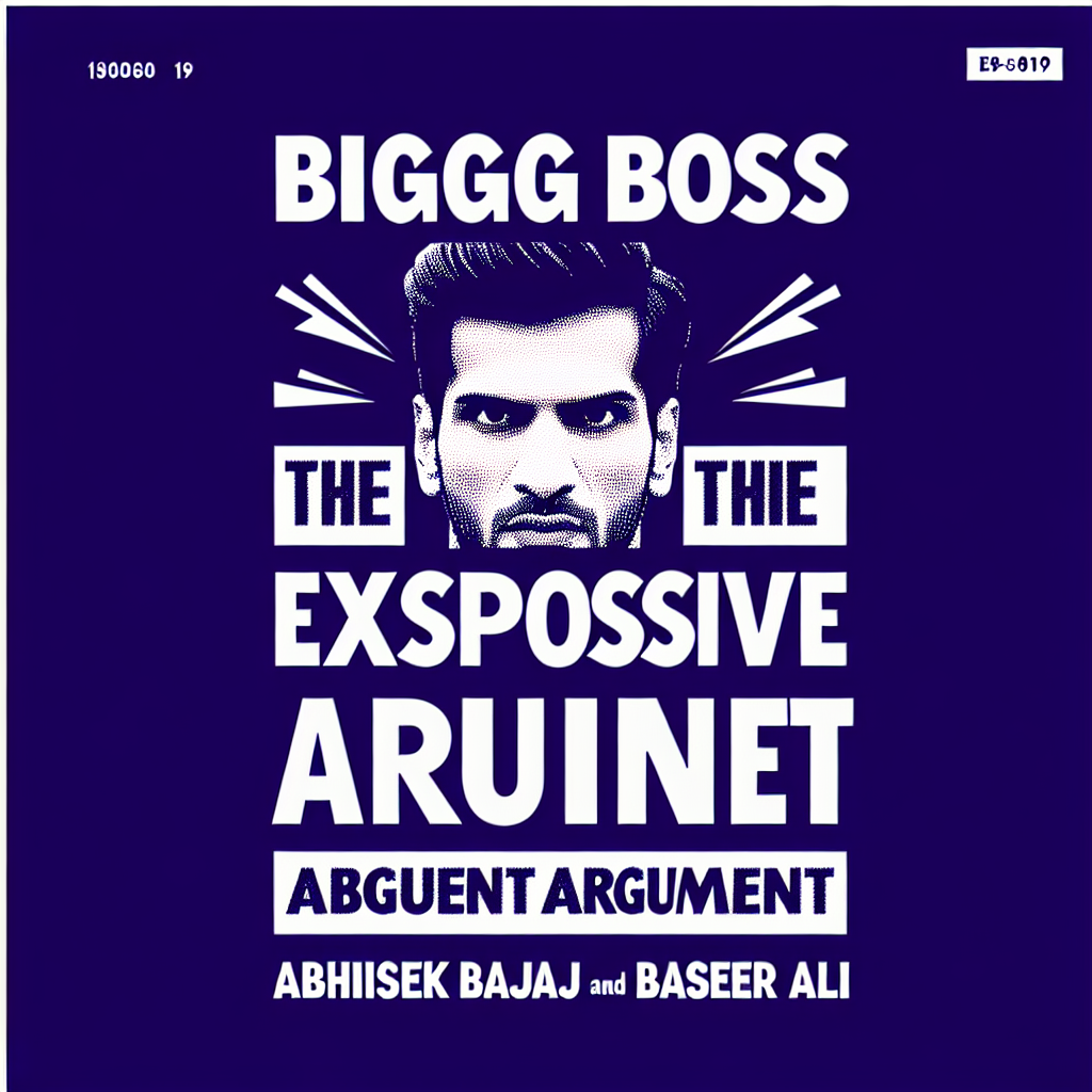 Bigg Boss 19: The Explosive Argument Between Abhishek Bajaj and Baseer Ali