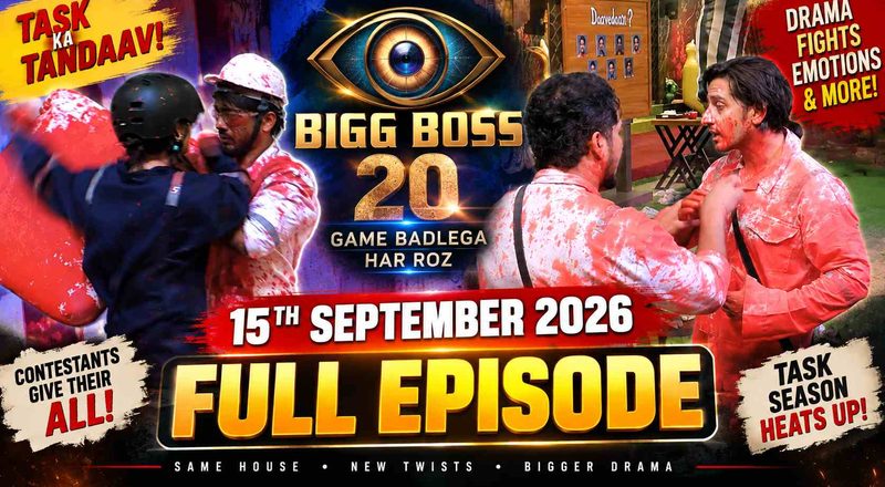 Bigg Boss 20 15th September 2026 Full Episode