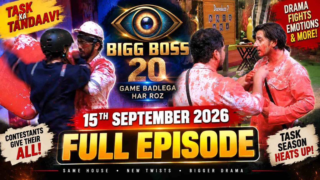 Bigg Boss 20 15th September 2026 Full Episode