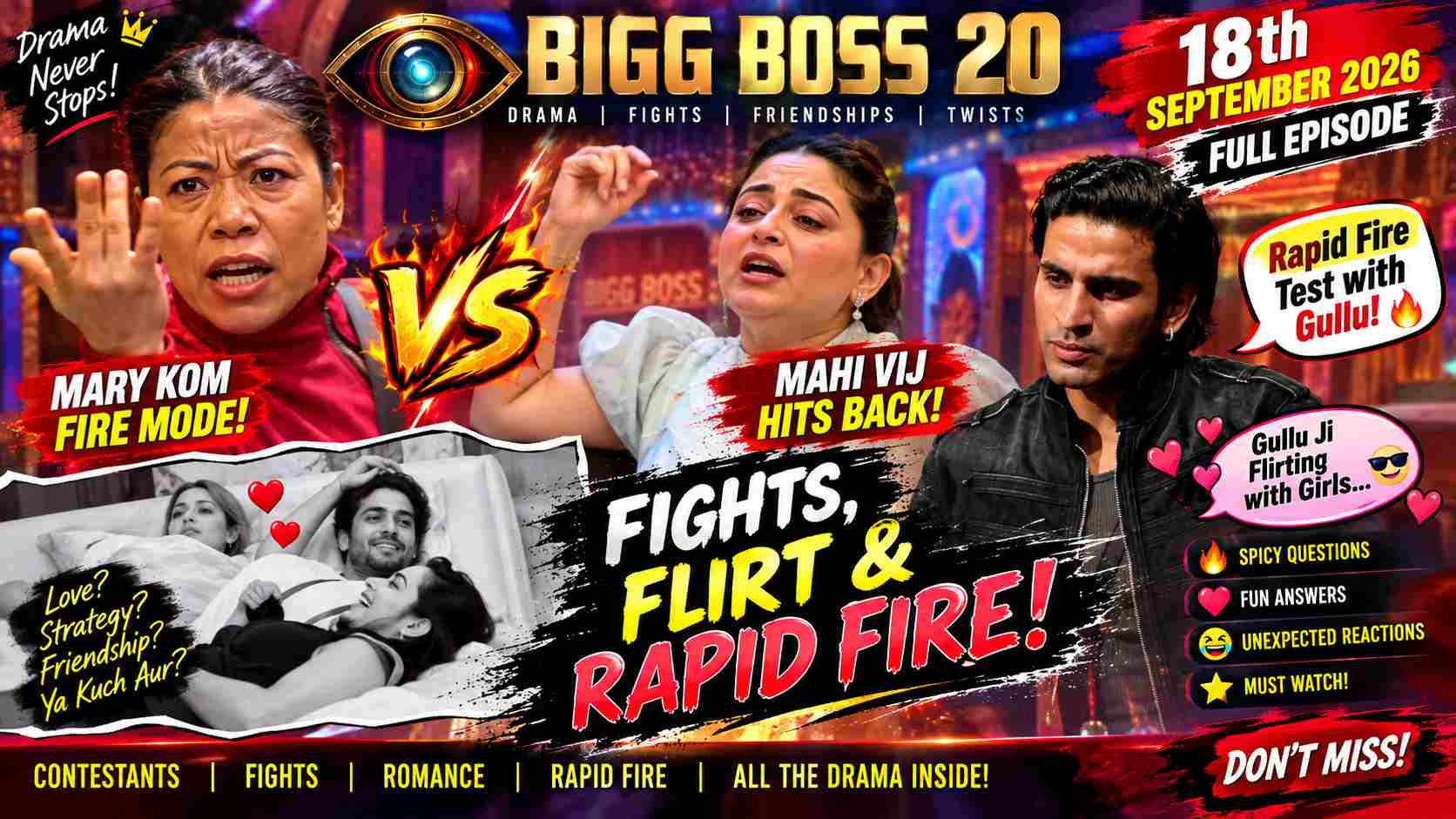Bigg Boss 20 18th September 2026 Full Episode