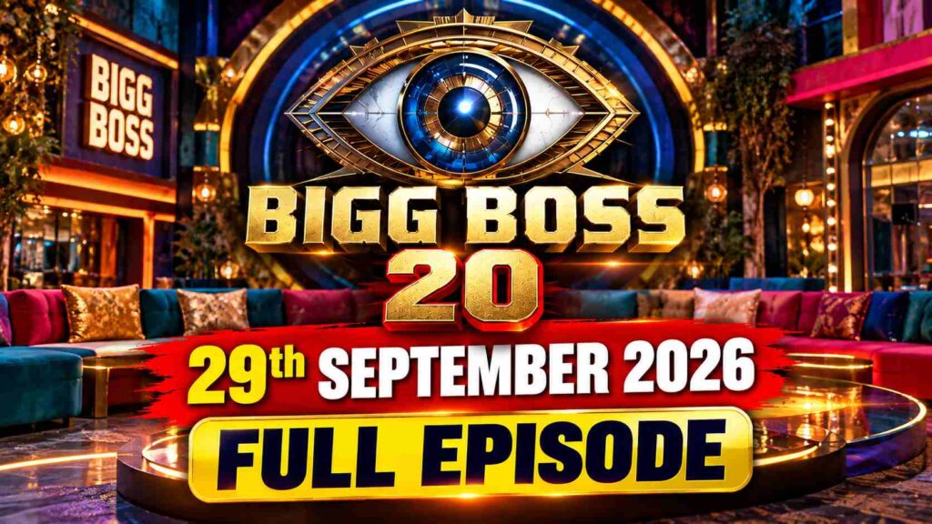 Bigg Boss 20 29th September 2026 Full Episode