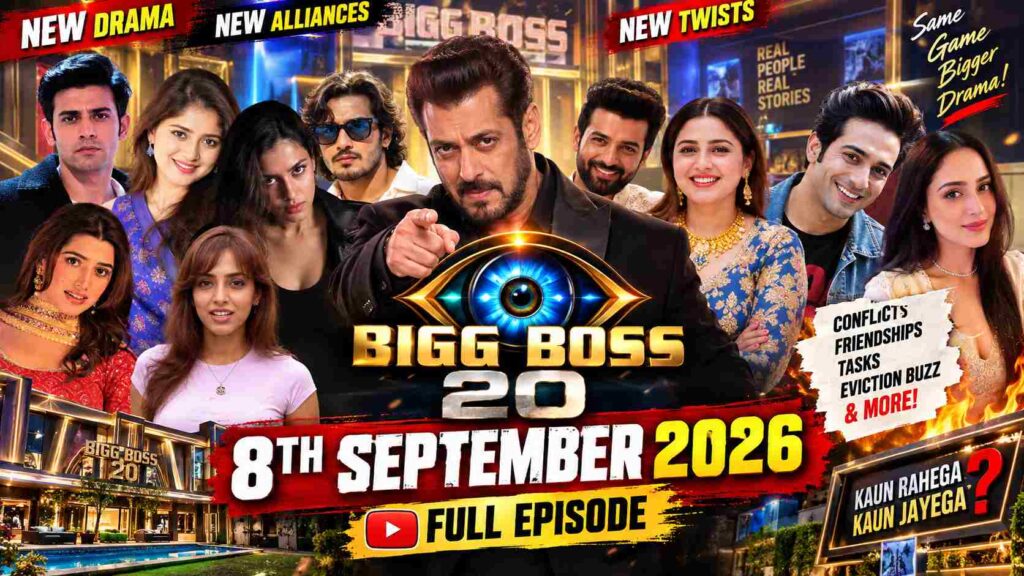 Bigg Boss 20 8th September 2026 Full Episode