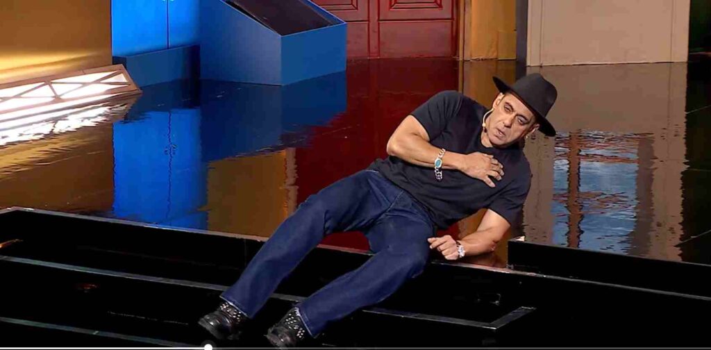Salman points out Qazi Touqeer sick acting
