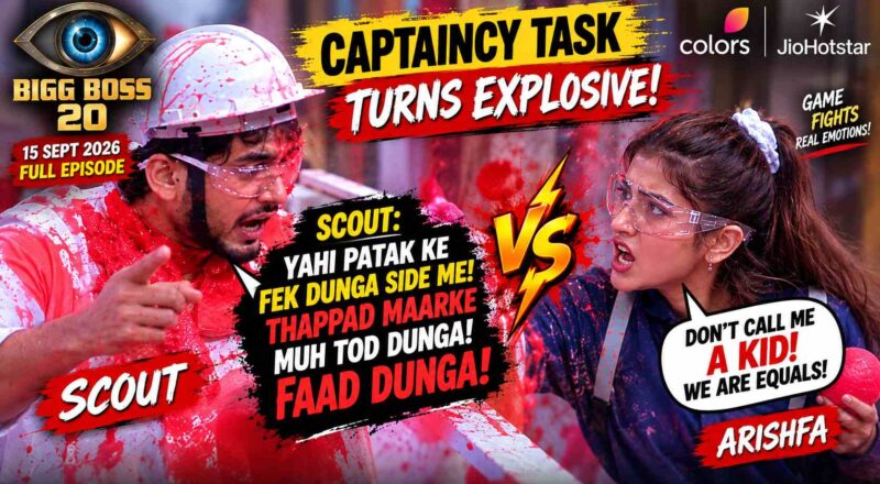 Scout vs Arishfa fight turns ugly in Bigg Boss 20 as Scout threatens Arishfa