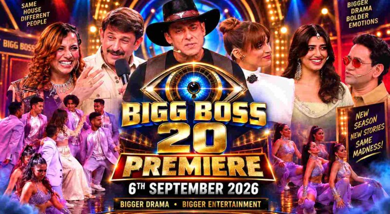 bigg boss 20 grand premiere 6th september 2026 full episode