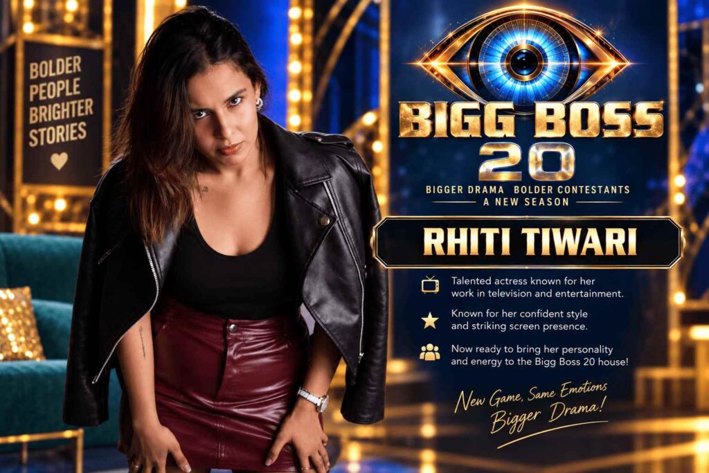 rhiti tiwari bigg boss 20 contestant