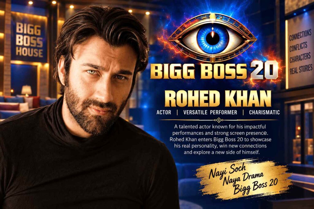 rohed khan bigg boss 20 contestant
