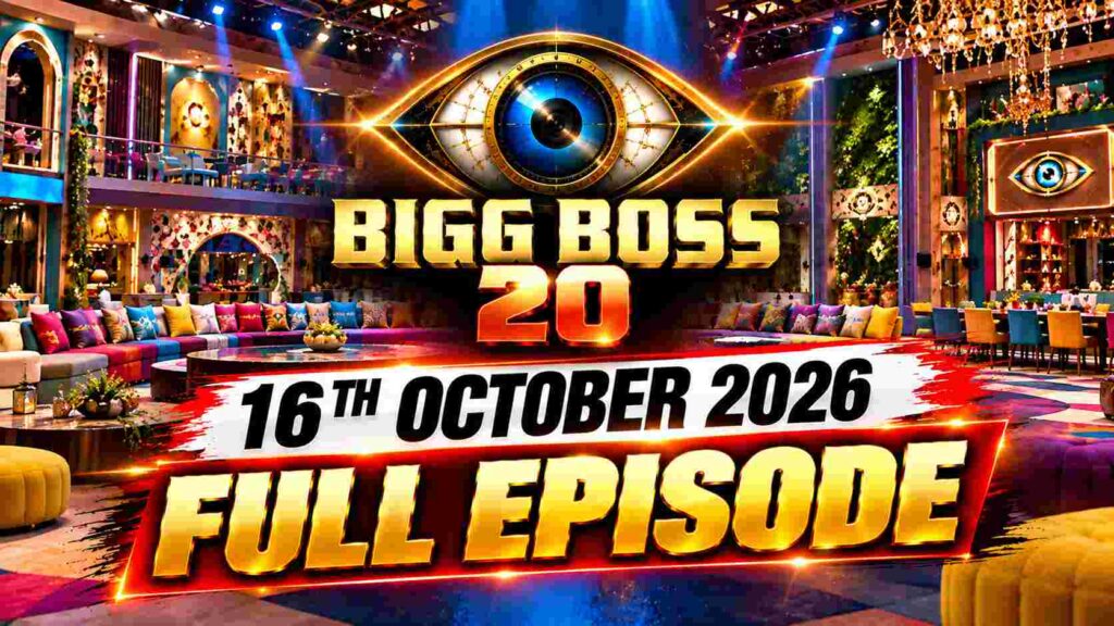 Bigg Boss 20 16th October 2026 Full Episode