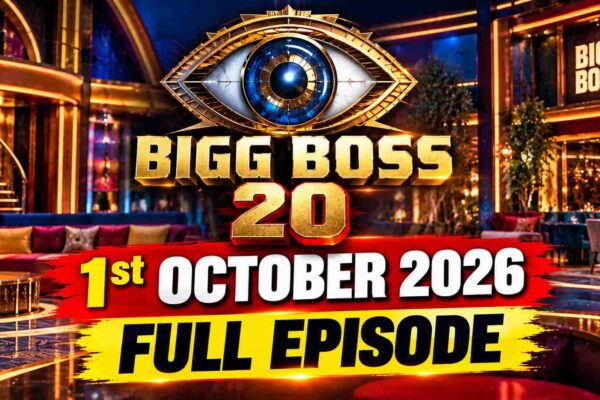 Bigg Boss 20 1st October 2026 Full Episode
