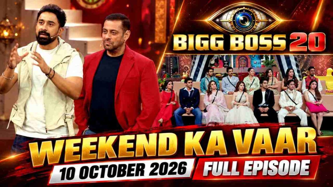 Bigg Boss 20 Weekend ka Vaar 10th October 2026 Full Episode