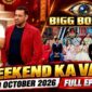 Bigg Boss 20 Weekend ka Vaar 10th October 2026 Full Episode