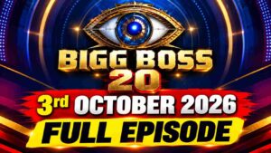 Bigg Boss 20 3rd October 2026 Weekend ka Vaar Full Episode